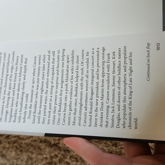 Johnny Carson Hardback Book - Picture 3 of 7